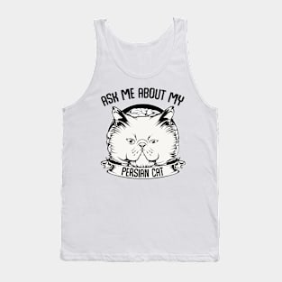 Persian Cat Tank Top